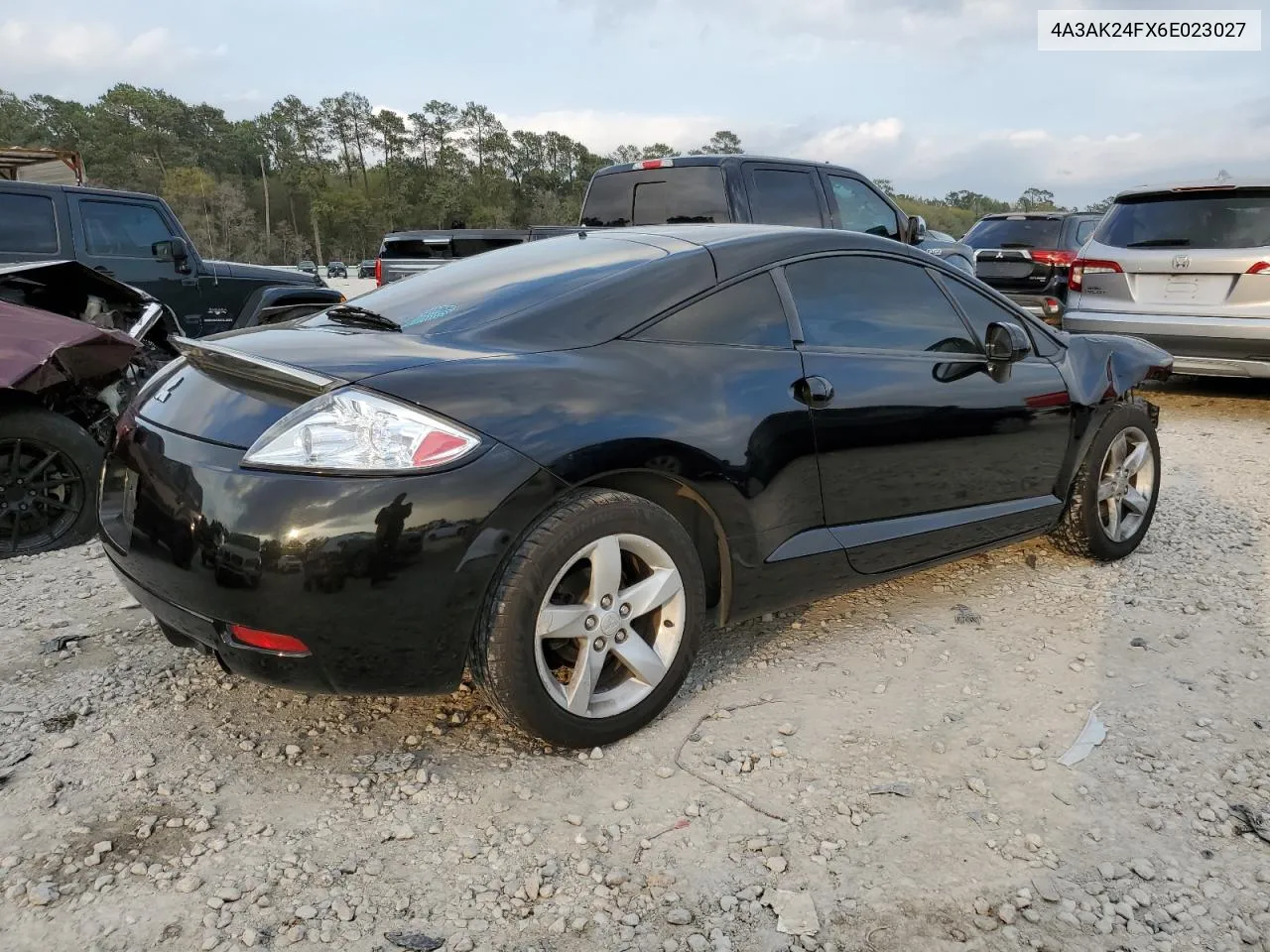 2006 Mitsubishi Eclipse Gs VIN: 4A3AK24FX6E023027 Lot: 51811414