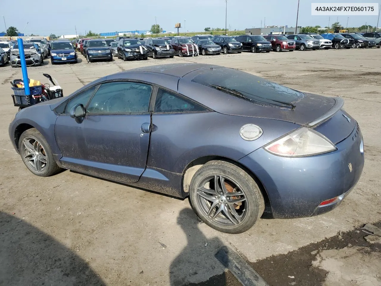 2007 Mitsubishi Eclipse Gs VIN: 4A3AK24FX7E060175 Lot: 67622494