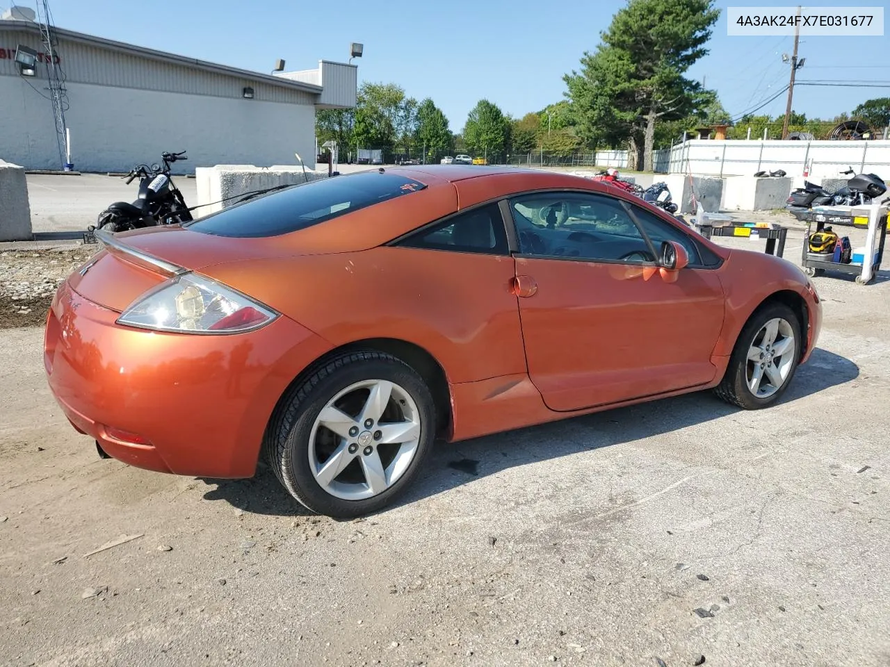 2007 Mitsubishi Eclipse Gs VIN: 4A3AK24FX7E031677 Lot: 68100694