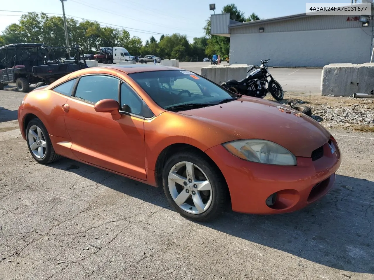 2007 Mitsubishi Eclipse Gs VIN: 4A3AK24FX7E031677 Lot: 68100694