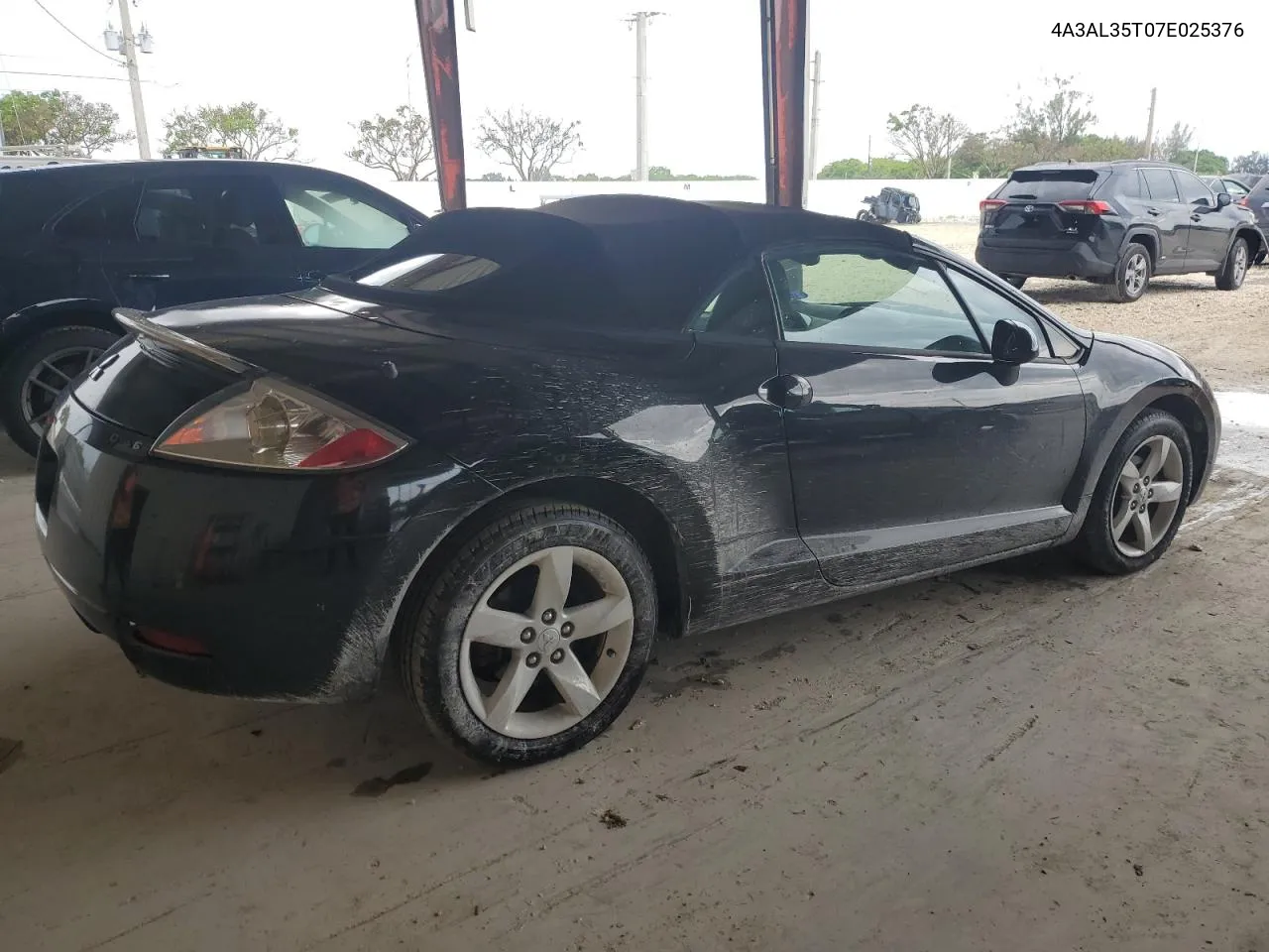 2007 Mitsubishi Eclipse Spyder Gt VIN: 4A3AL35T07E025376 Lot: 70914384