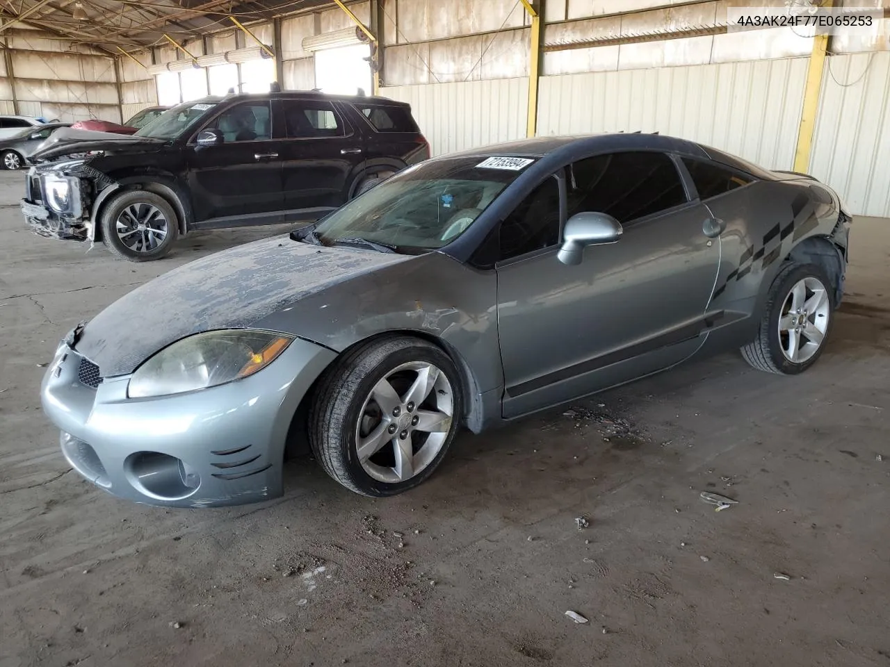 2007 Mitsubishi Eclipse Gs VIN: 4A3AK24F77E065253 Lot: 72153994