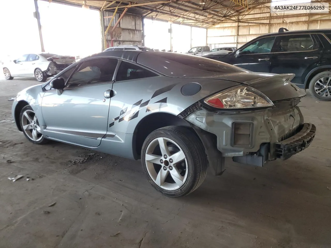 2007 Mitsubishi Eclipse Gs VIN: 4A3AK24F77E065253 Lot: 72153994