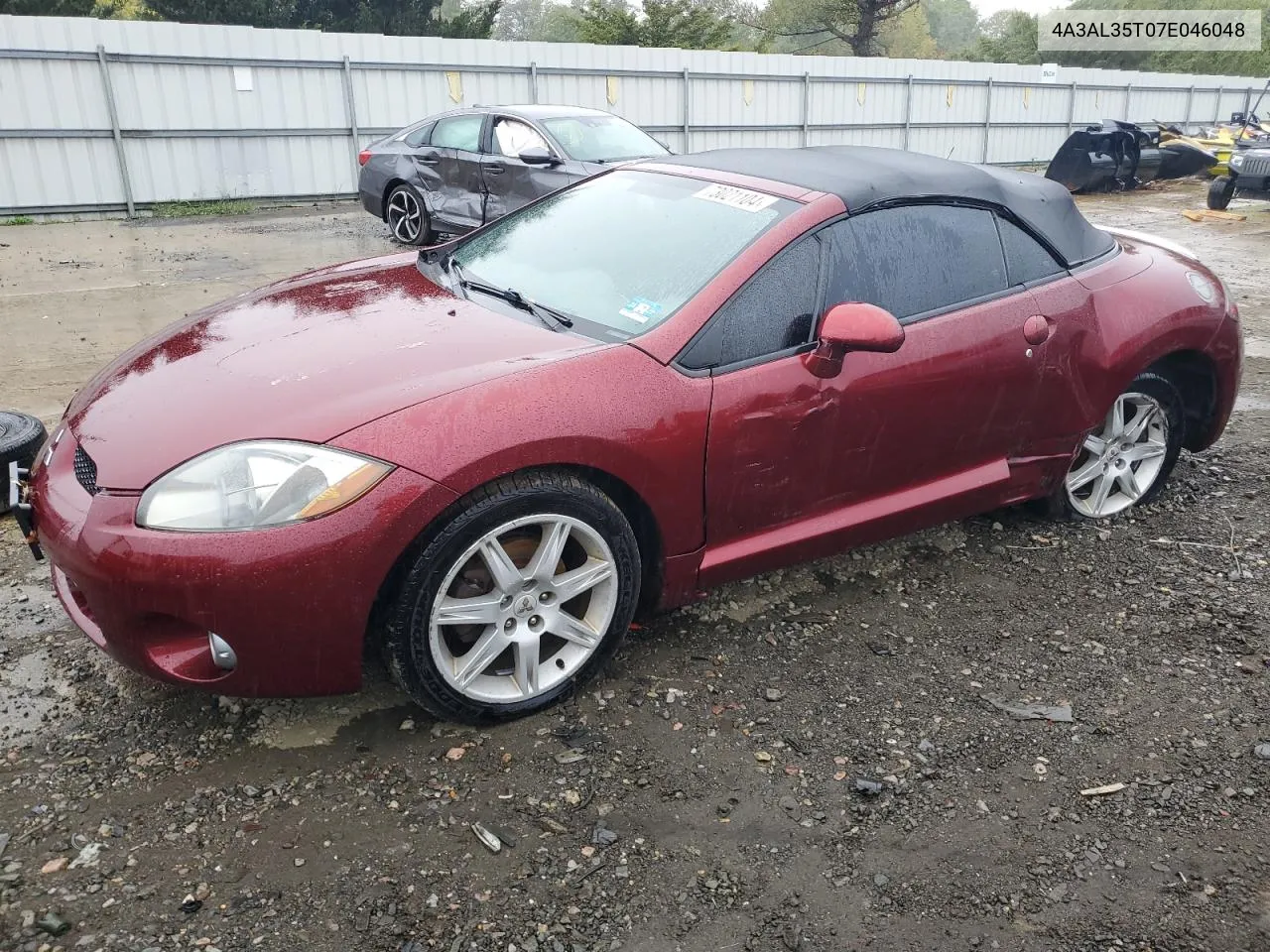 2007 Mitsubishi Eclipse Spyder Gt VIN: 4A3AL35T07E046048 Lot: 73021104