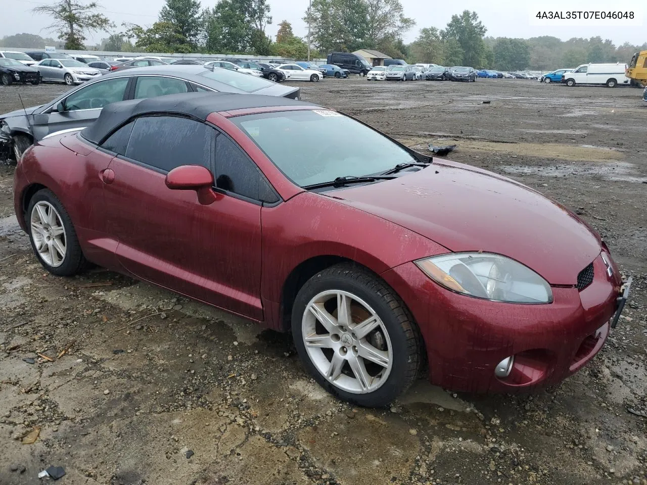 2007 Mitsubishi Eclipse Spyder Gt VIN: 4A3AL35T07E046048 Lot: 73021104