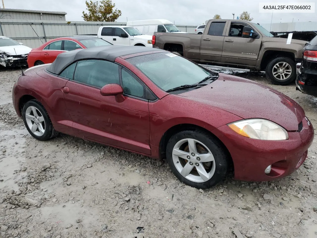 2007 Mitsubishi Eclipse Spyder Gs VIN: 4A3AL25F47E066002 Lot: 73137884