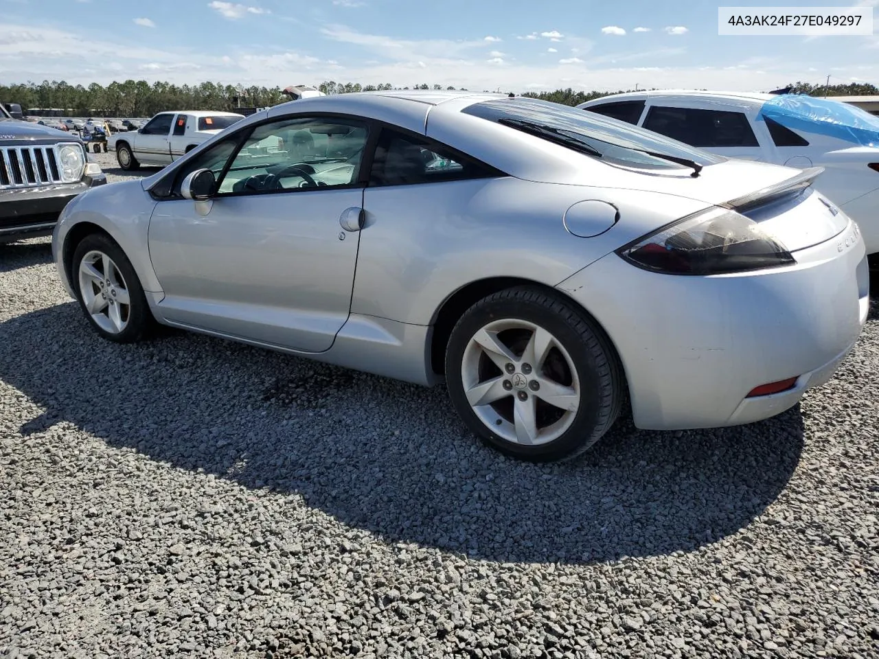 2007 Mitsubishi Eclipse Gs VIN: 4A3AK24F27E049297 Lot: 76913524