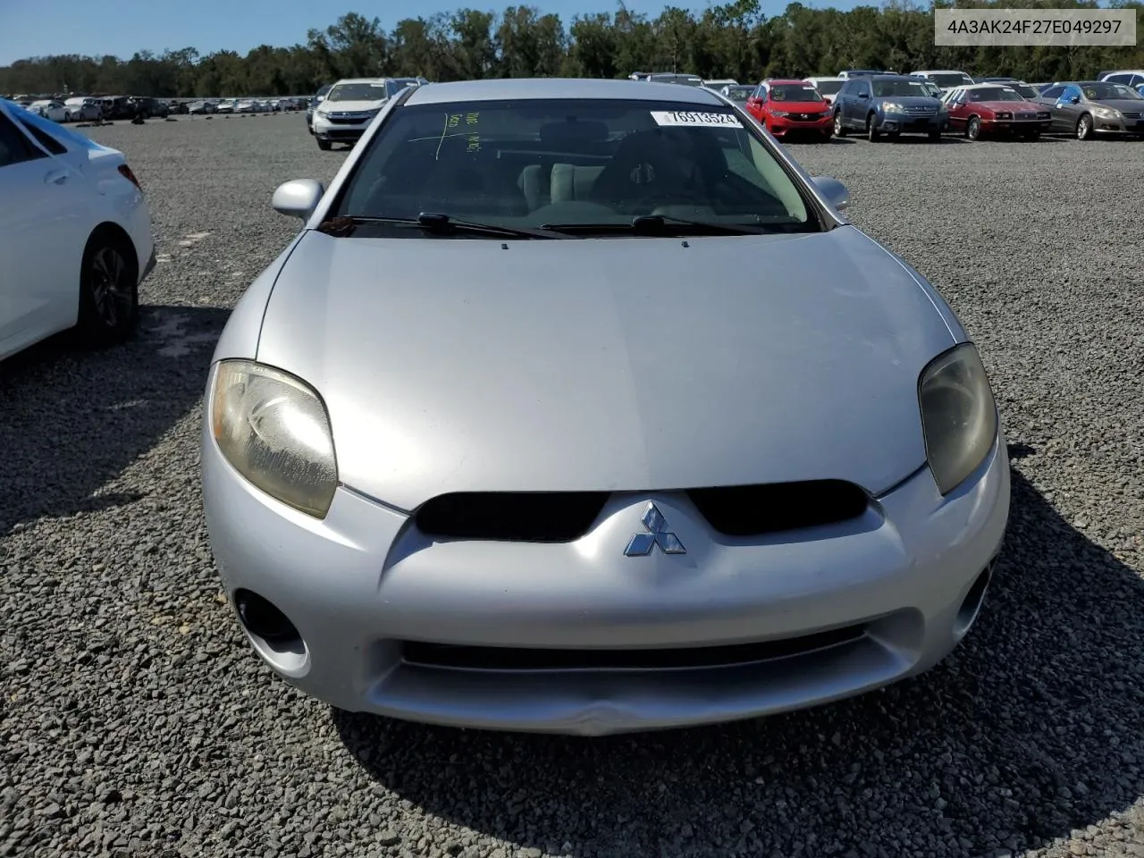 2007 Mitsubishi Eclipse Gs VIN: 4A3AK24F27E049297 Lot: 76913524