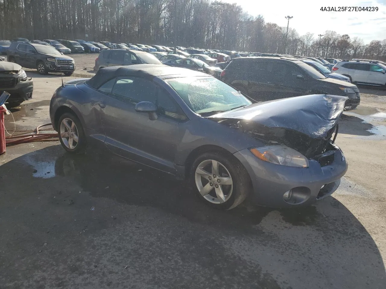 2007 Mitsubishi Eclipse Spyder Gs VIN: 4A3AL25F27E044239 Lot: 78441214