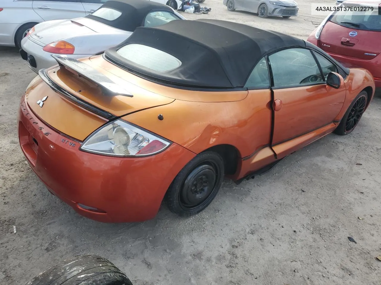 2007 Mitsubishi Eclipse Spyder Gt VIN: 4A3AL35T37E012279 Lot: 79527344