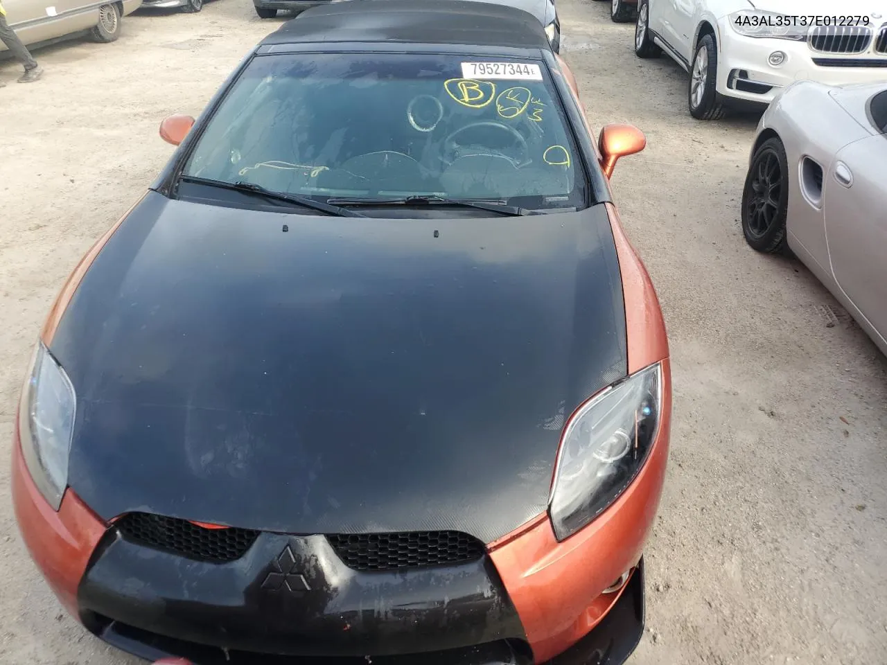 2007 Mitsubishi Eclipse Spyder Gt VIN: 4A3AL35T37E012279 Lot: 79527344