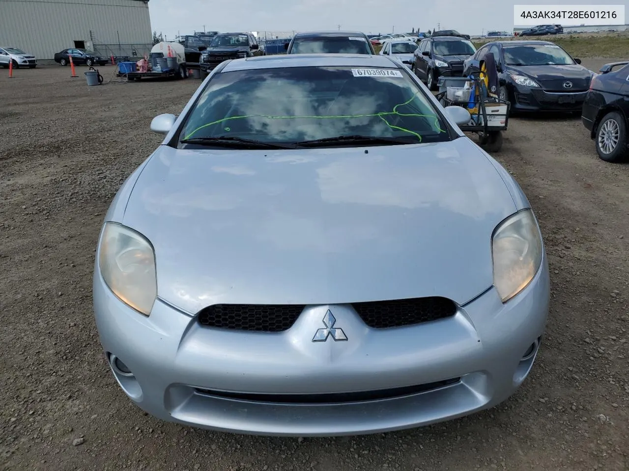 4A3AK34T28E601216 2008 Mitsubishi Eclipse Gt