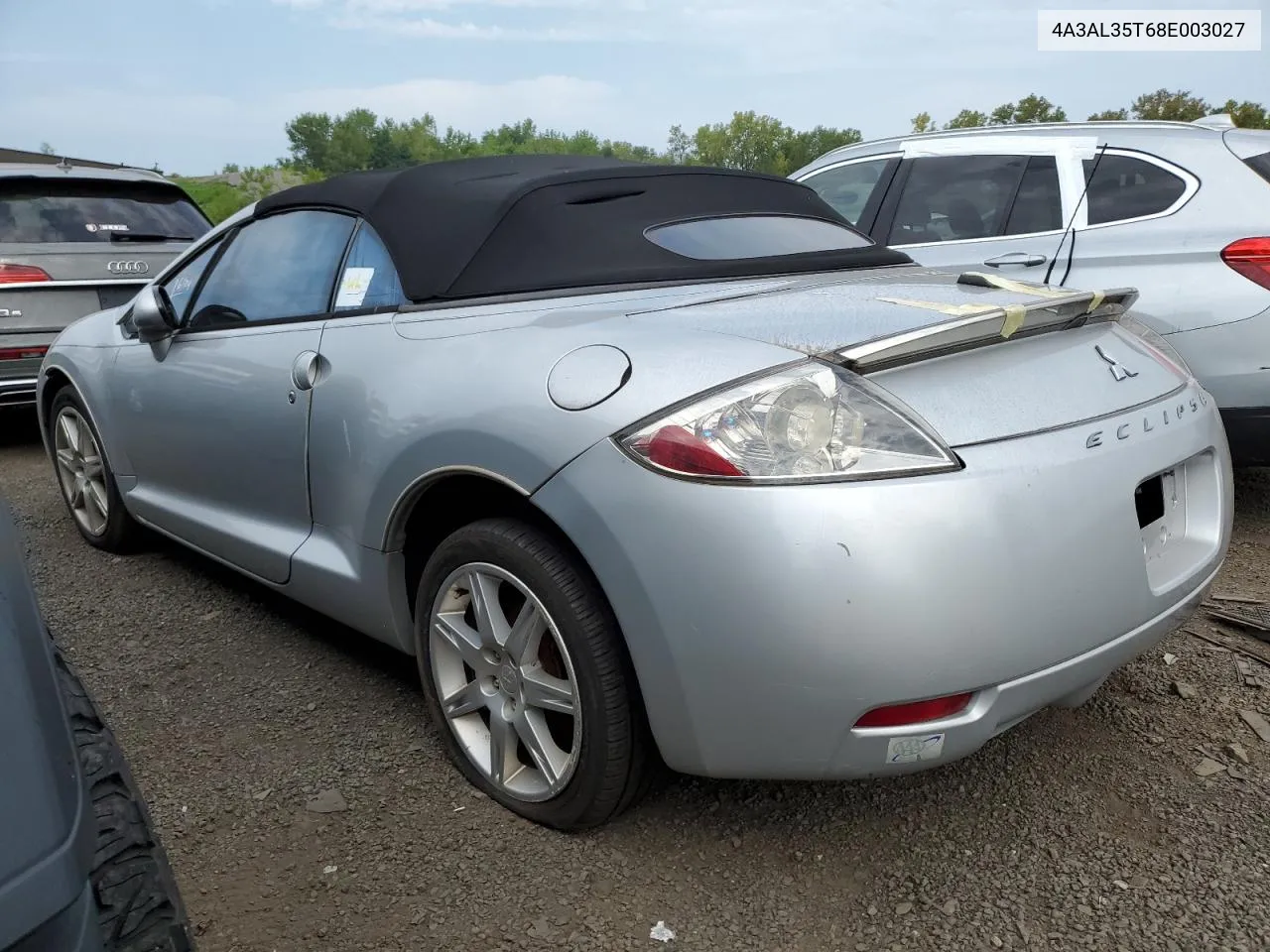 4A3AL35T68E003027 2008 Mitsubishi Eclipse Spyder Gt