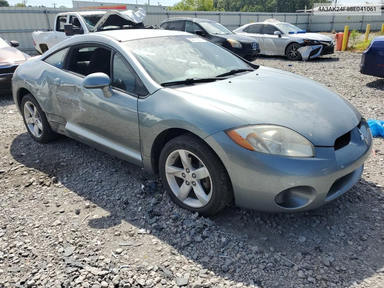 4A3AK24F88E041061 2008 Mitsubishi Eclipse Gs