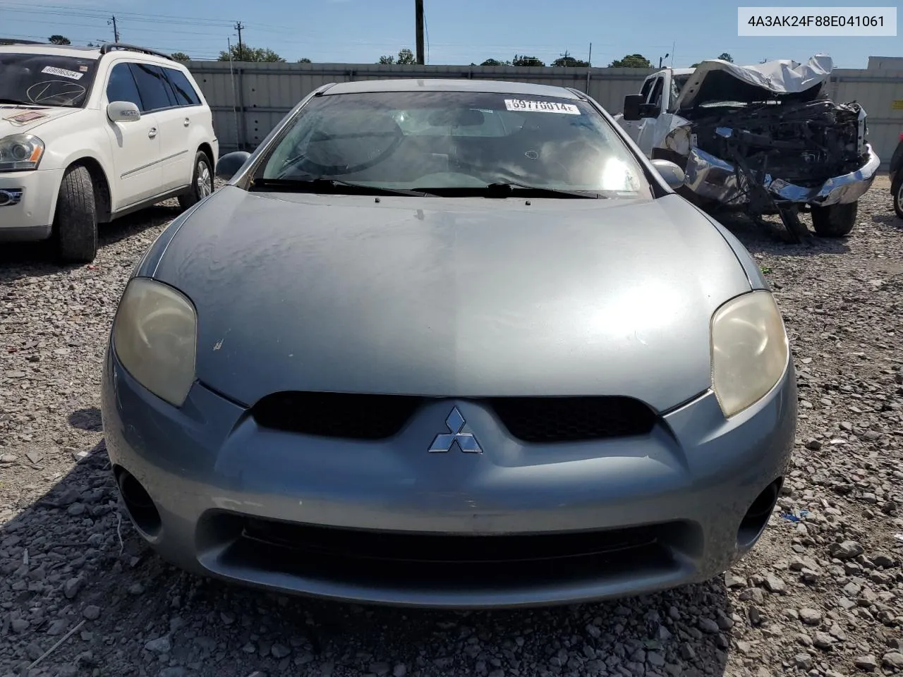 4A3AK24F88E041061 2008 Mitsubishi Eclipse Gs