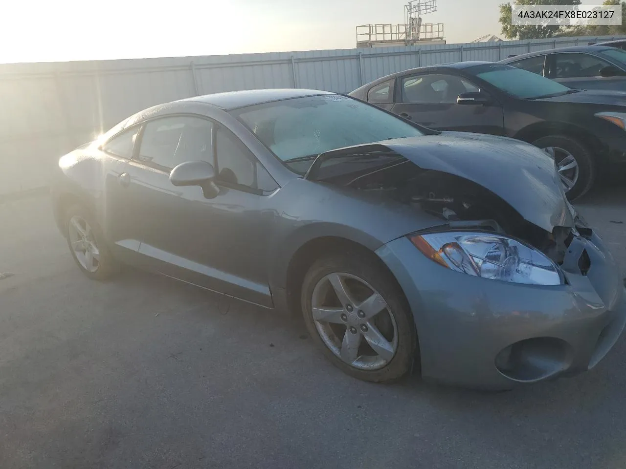 2008 Mitsubishi Eclipse Gs VIN: 4A3AK24FX8E023127 Lot: 70334164