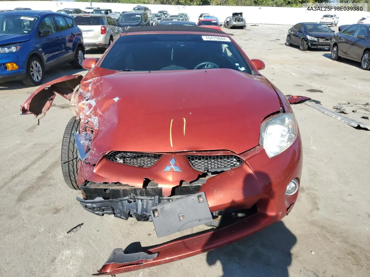 2008 Mitsubishi Eclipse Spyder Gs VIN: 4A3AL25F98E039380 Lot: 70479844