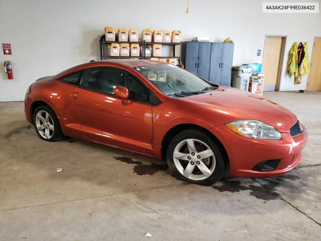 2009 Mitsubishi Eclipse Gs VIN: 4A3AK24F99E036422 Lot: 59132474