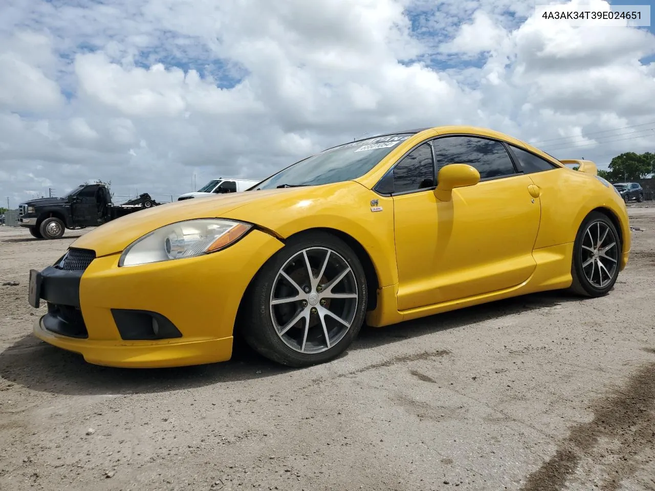 4A3AK34T39E024651 2009 Mitsubishi Eclipse Gt