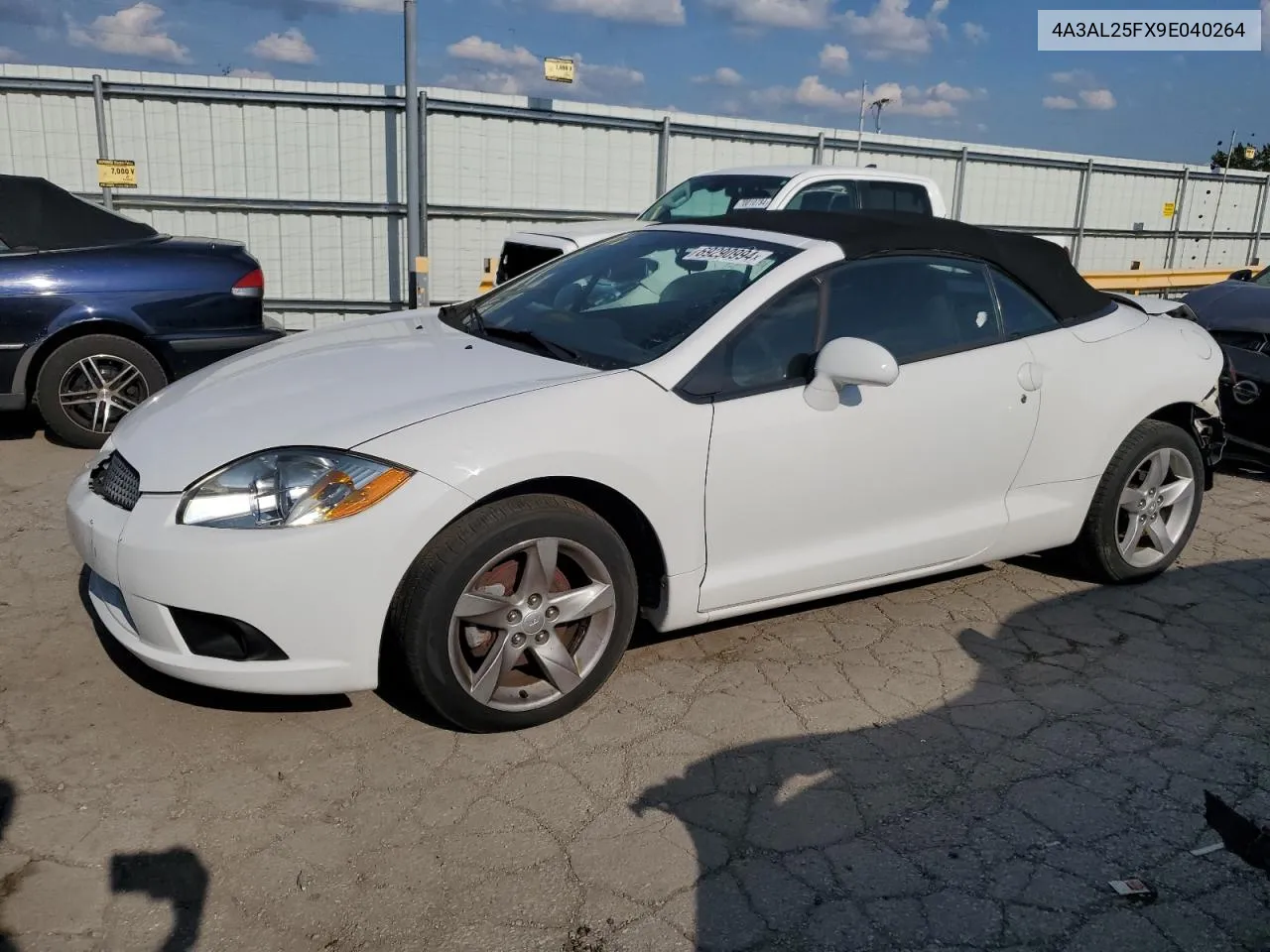 2009 Mitsubishi Eclipse Spyder Gs VIN: 4A3AL25FX9E040264 Lot: 69290994