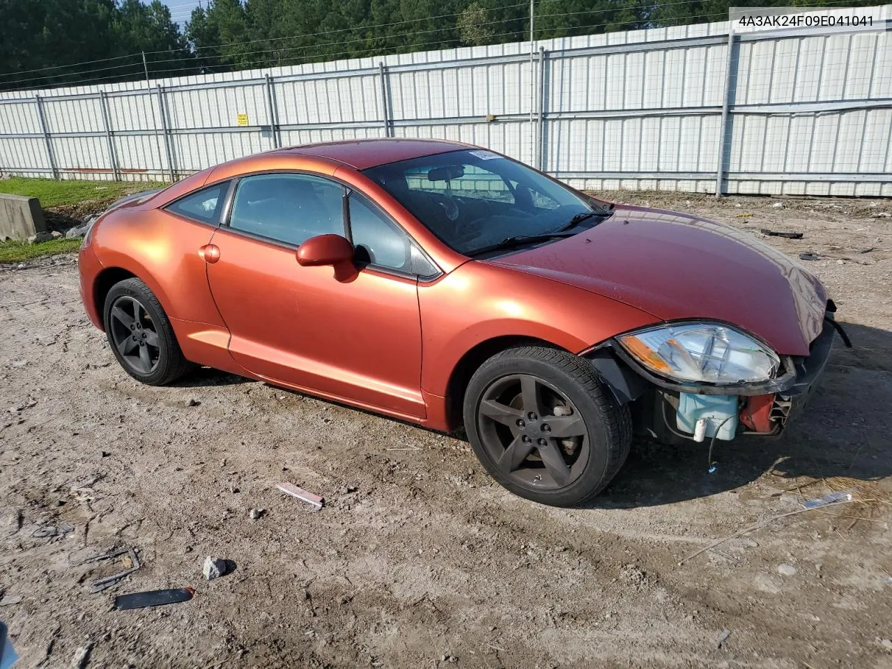 4A3AK24F09E041041 2009 Mitsubishi Eclipse Gs