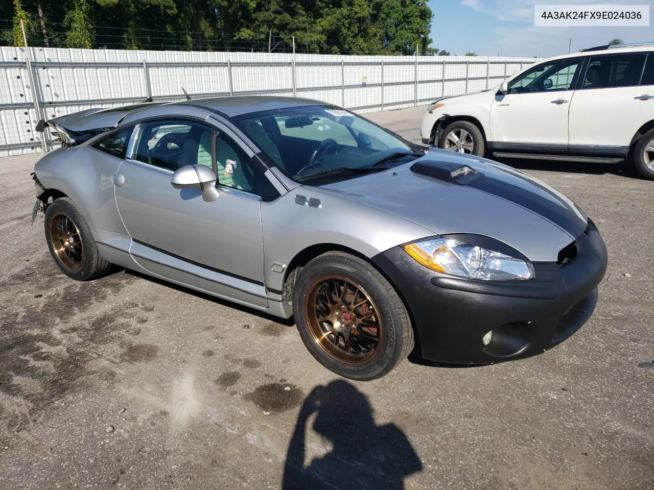 2009 Mitsubishi Eclipse Gs VIN: 4A3AK24FX9E024036 Lot: 70581944