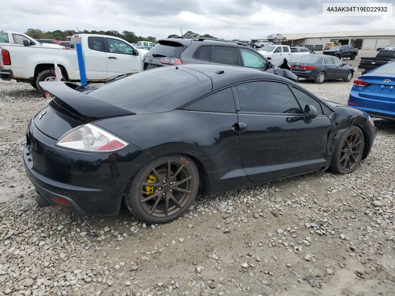 2009 Mitsubishi Eclipse Gt VIN: 4A3AK34T19E022932 Lot: 72060294