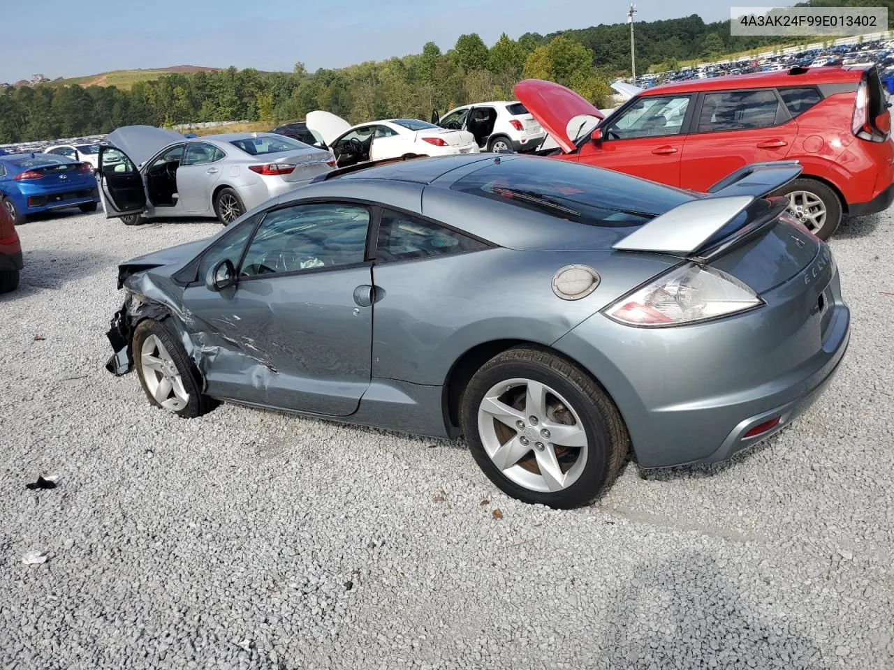 2009 Mitsubishi Eclipse Gs VIN: 4A3AK24F99E013402 Lot: 73709514