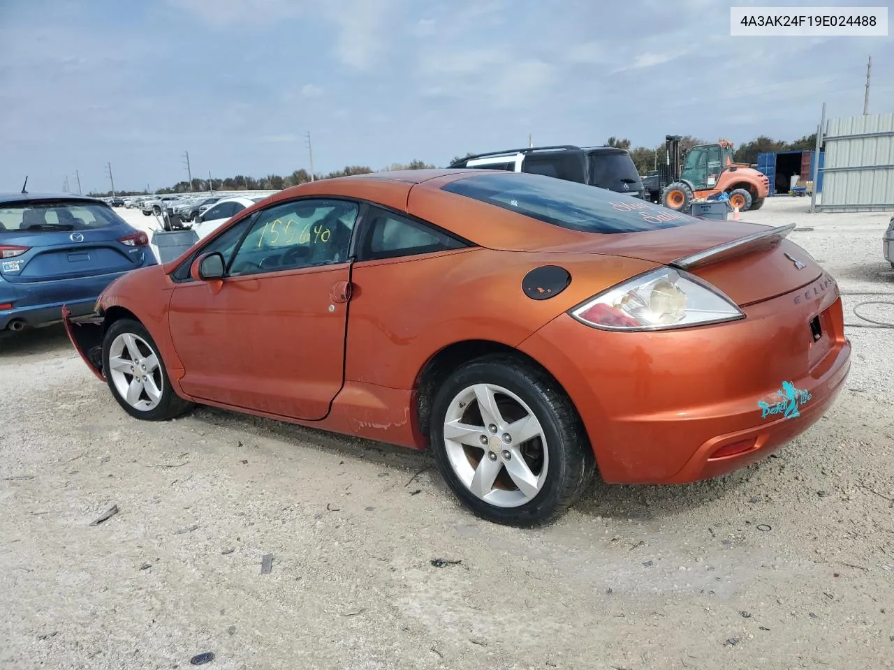 4A3AK24F19E024488 2009 Mitsubishi Eclipse Gs