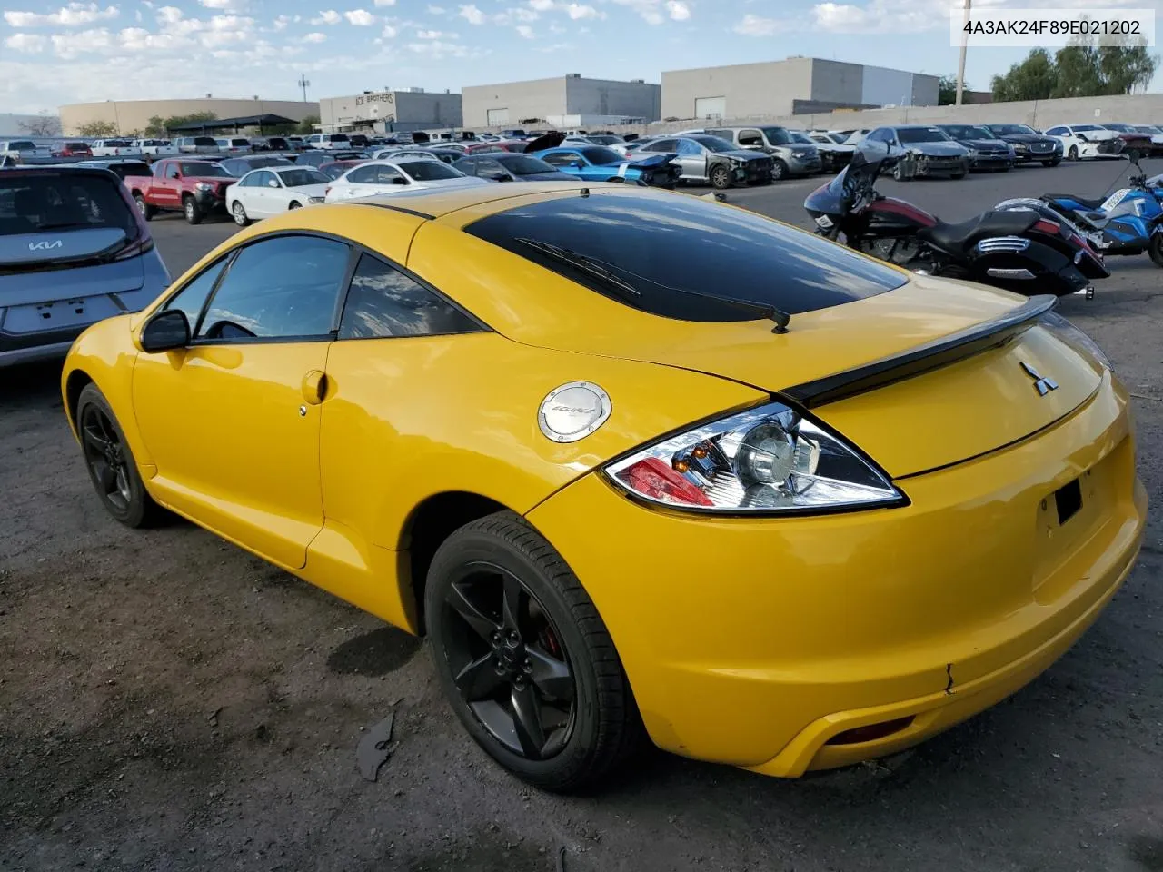 2009 Mitsubishi Eclipse Gs VIN: 4A3AK24F89E021202 Lot: 74162734