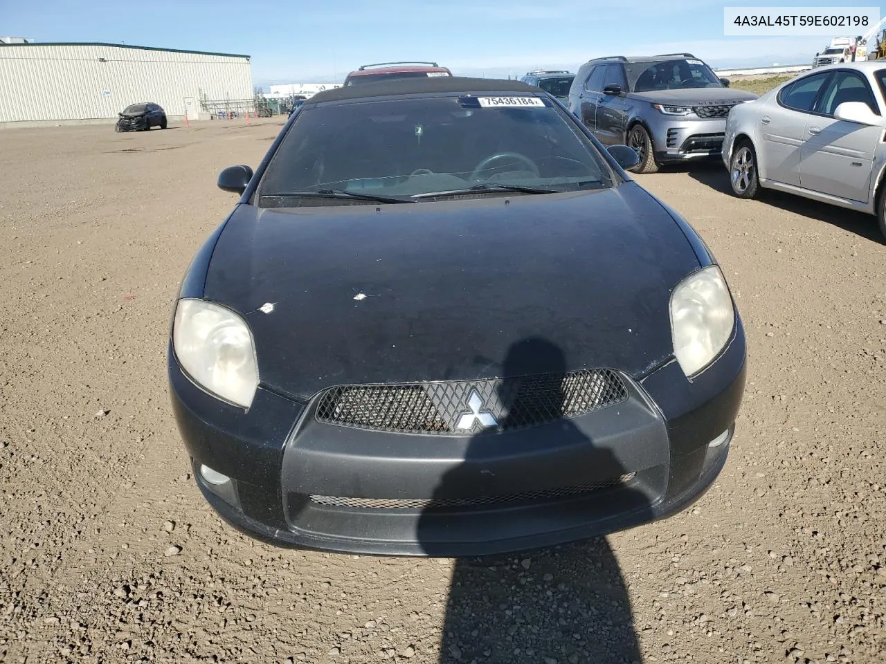 2009 Mitsubishi Eclipse Spyder Gt VIN: 4A3AL45T59E602198 Lot: 75436184