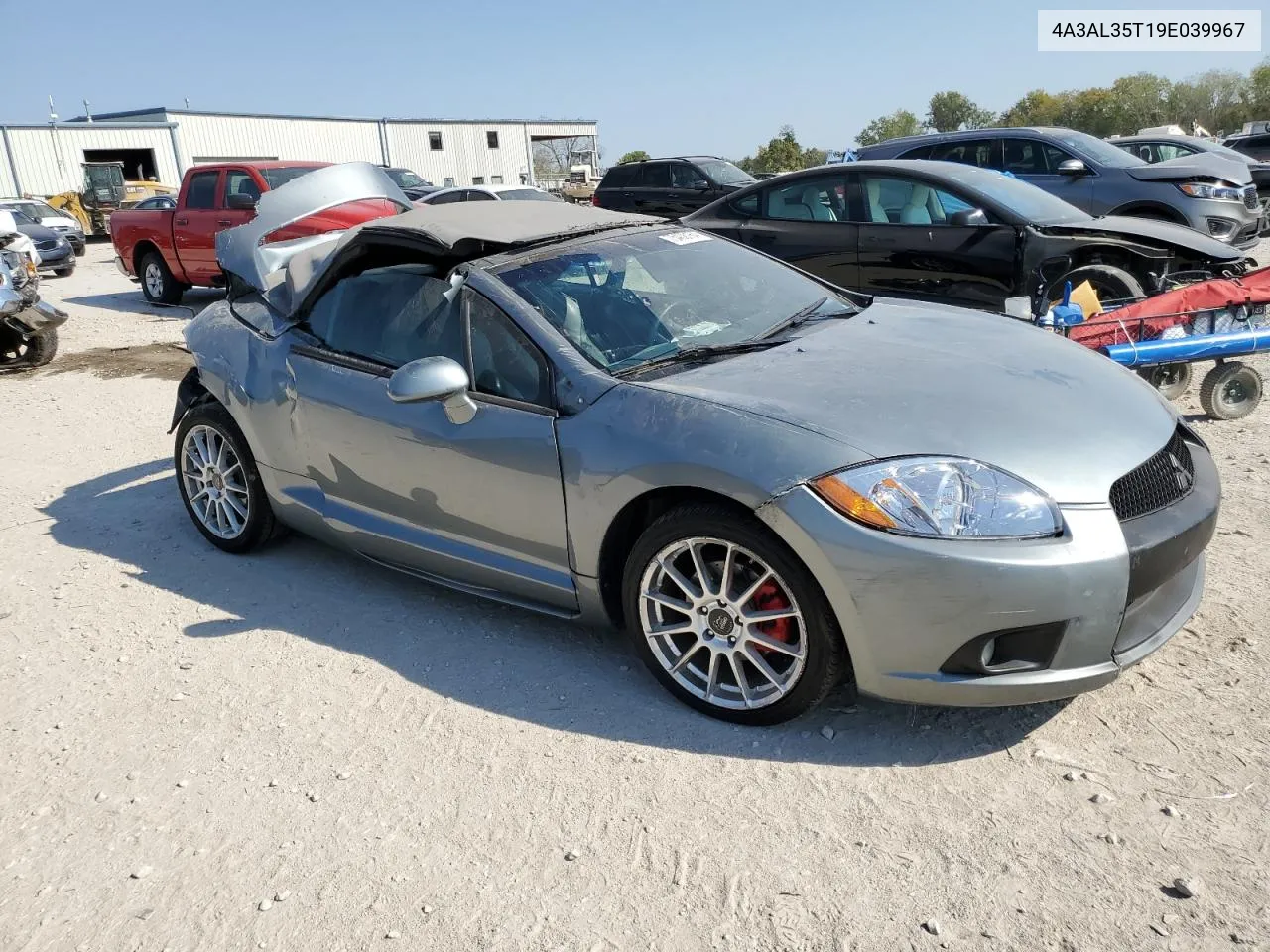 2009 Mitsubishi Eclipse Spyder Gt VIN: 4A3AL35T19E039967 Lot: 75438164