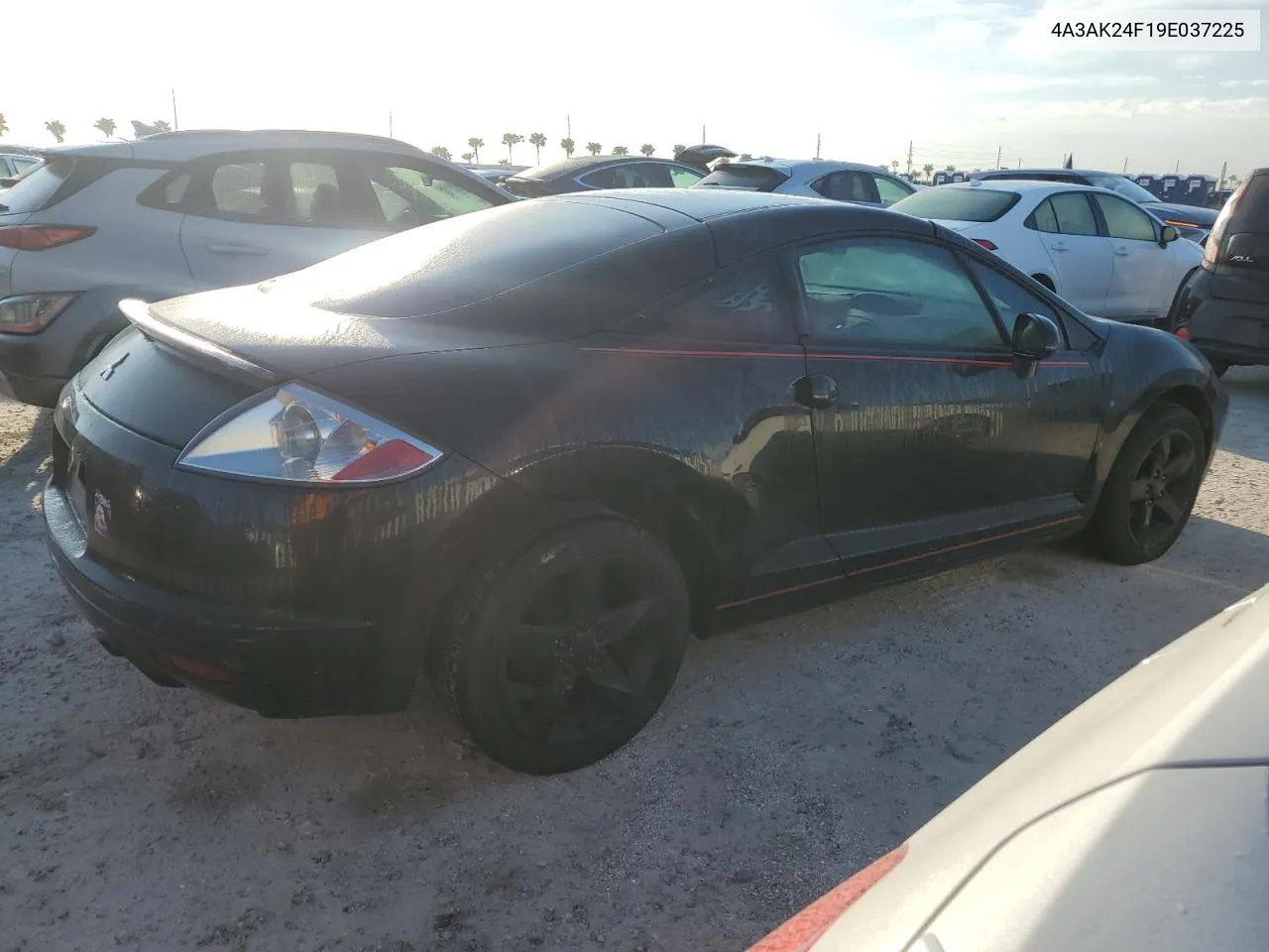 2009 Mitsubishi Eclipse Gs VIN: 4A3AK24F19E037225 Lot: 76173154