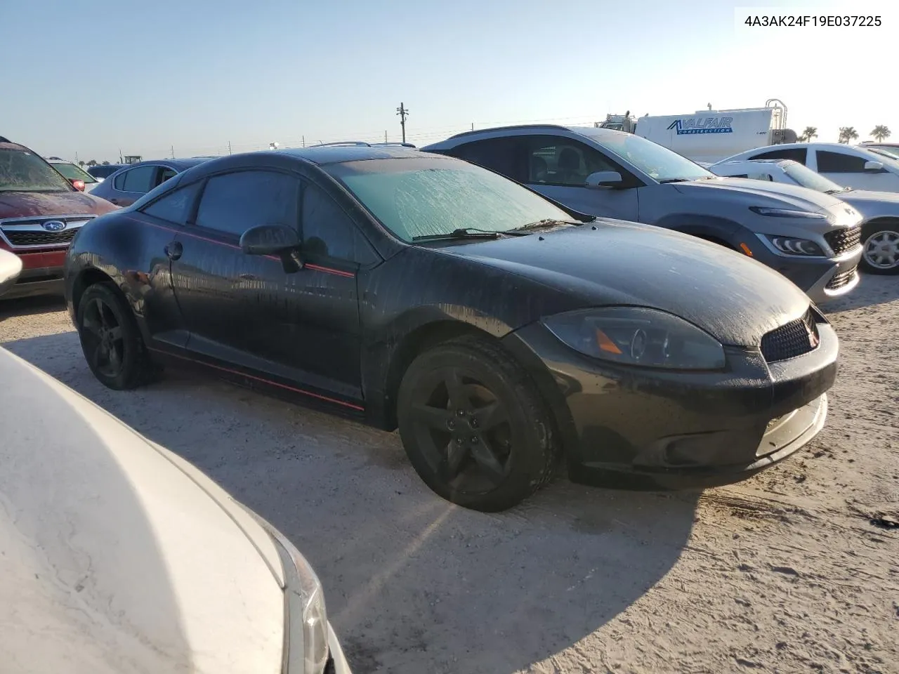 2009 Mitsubishi Eclipse Gs VIN: 4A3AK24F19E037225 Lot: 76173154