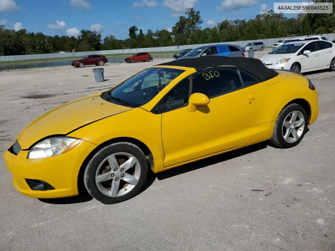 2009 Mitsubishi Eclipse Spyder Gs VIN: 4A3AL25F59E043525 Lot: 77369994