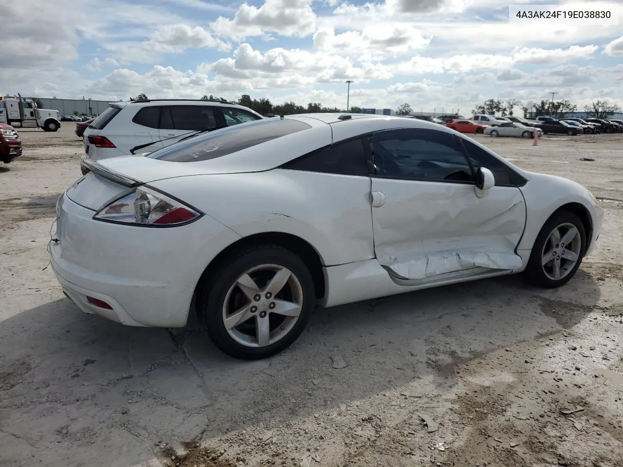 2009 Mitsubishi Eclipse Gs VIN: 4A3AK24F19E038830 Lot: 79469074