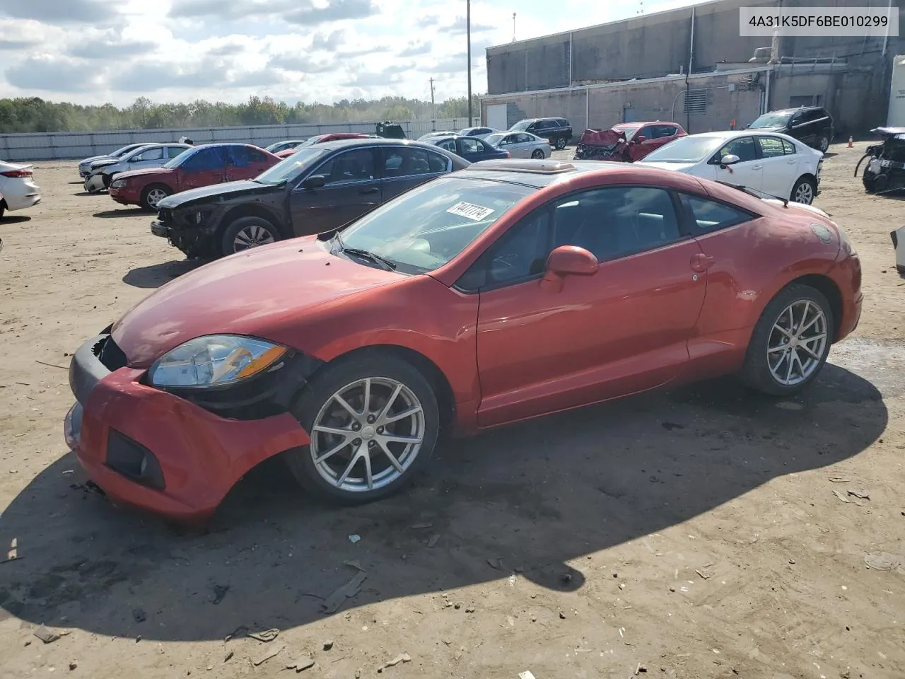 2011 Mitsubishi Eclipse Gs Sport VIN: 4A31K5DF6BE010299 Lot: 74477774