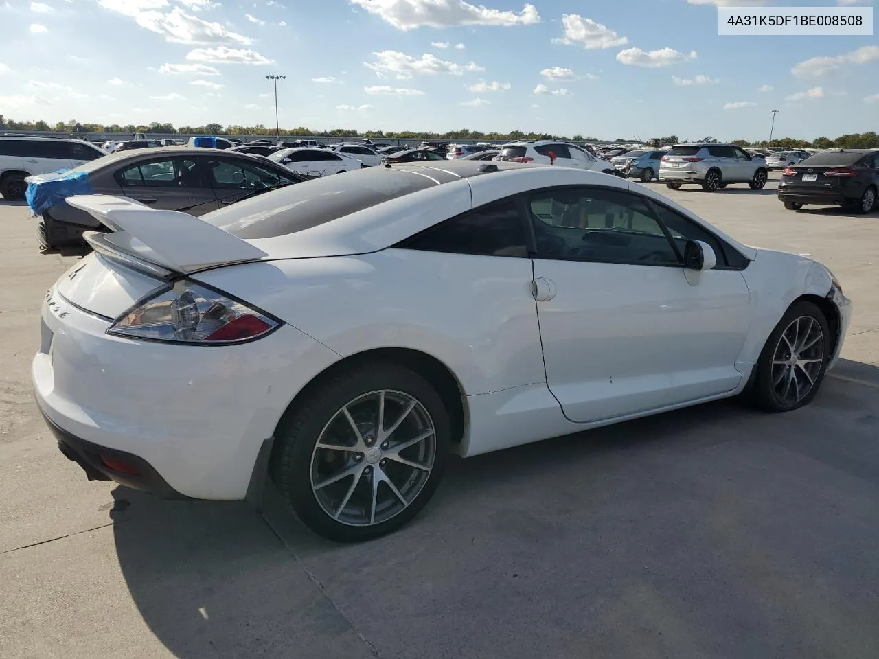 2011 Mitsubishi Eclipse Gs Sport VIN: 4A31K5DF1BE008508 Lot: 75756864