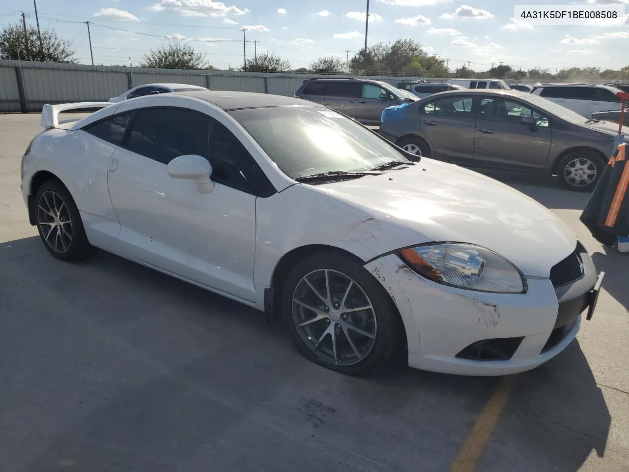 2011 Mitsubishi Eclipse Gs Sport VIN: 4A31K5DF1BE008508 Lot: 75756864