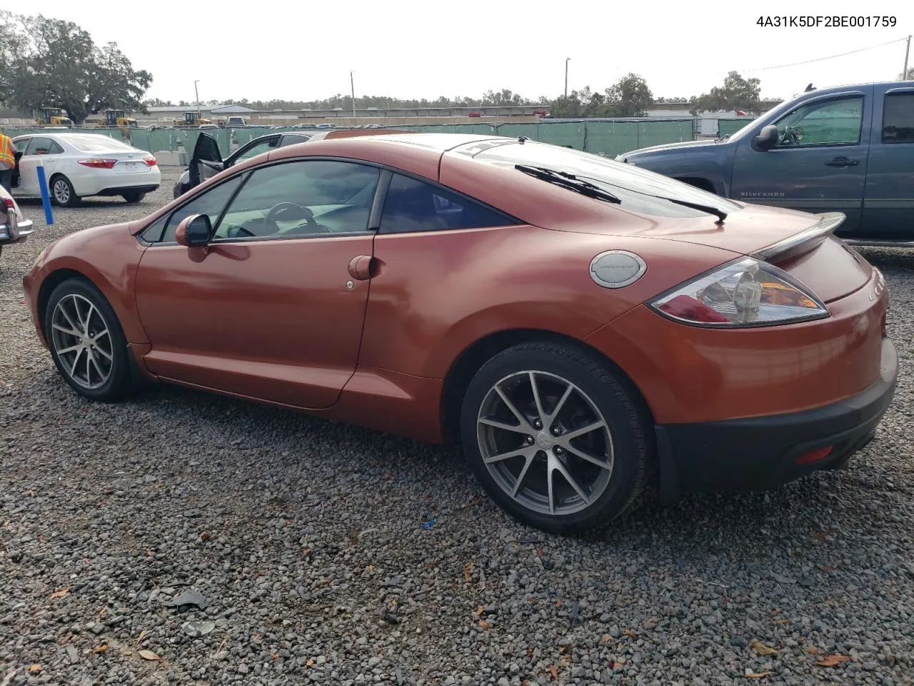 2011 Mitsubishi Eclipse Gs Sport VIN: 4A31K5DF2BE001759 Lot: 79163034