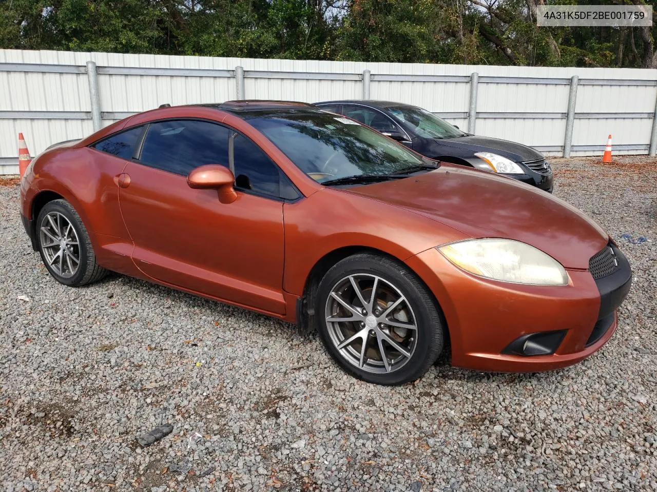 2011 Mitsubishi Eclipse Gs Sport VIN: 4A31K5DF2BE001759 Lot: 79163034