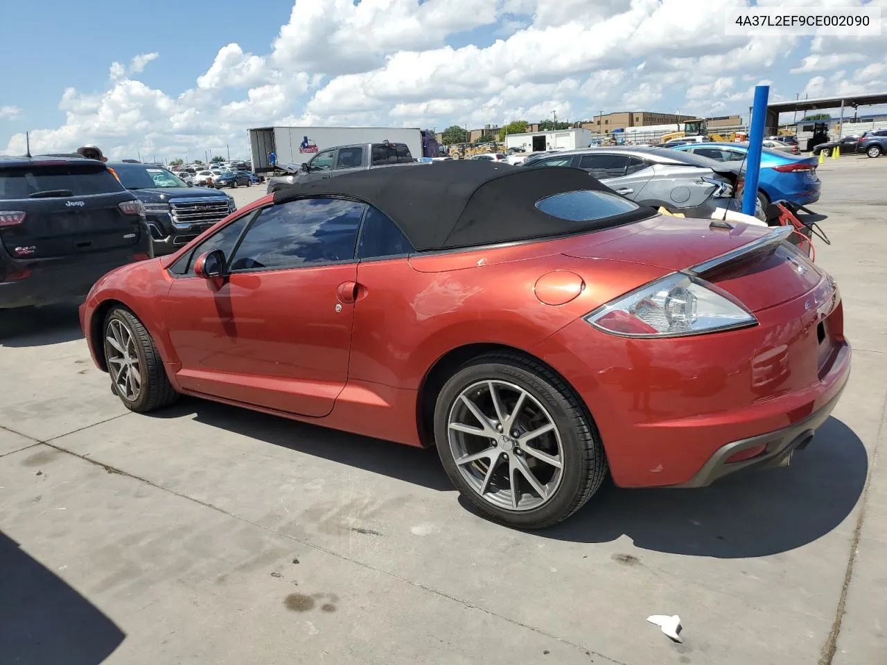 4A37L2EF9CE002090 2012 Mitsubishi Eclipse Spyder Gs