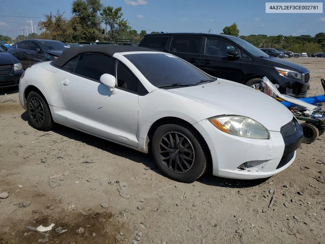 4A37L2EF3CE002781 2012 Mitsubishi Eclipse Spyder Gs