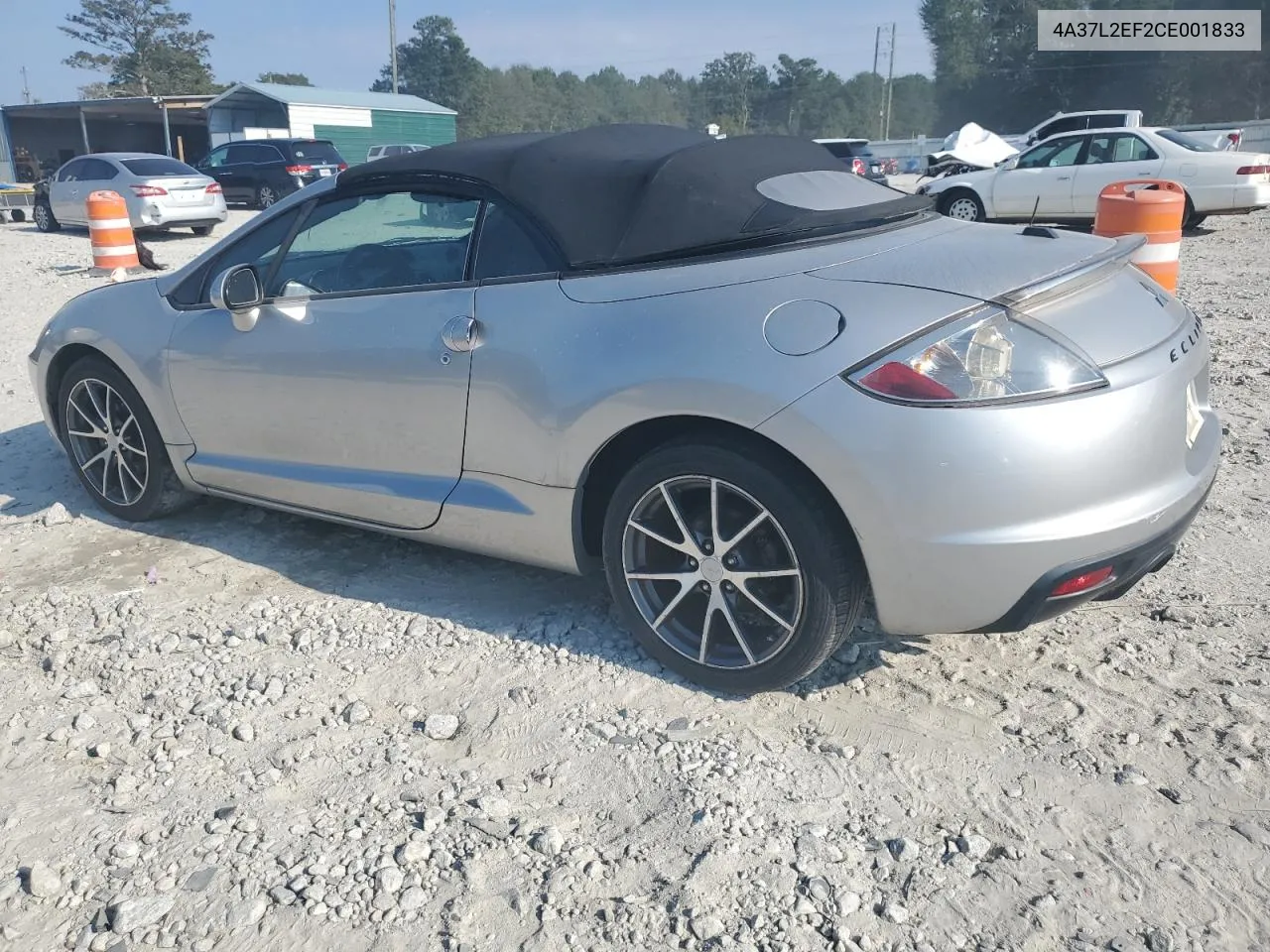 2012 Mitsubishi Eclipse Spyder Gs VIN: 4A37L2EF2CE001833 Lot: 74472664