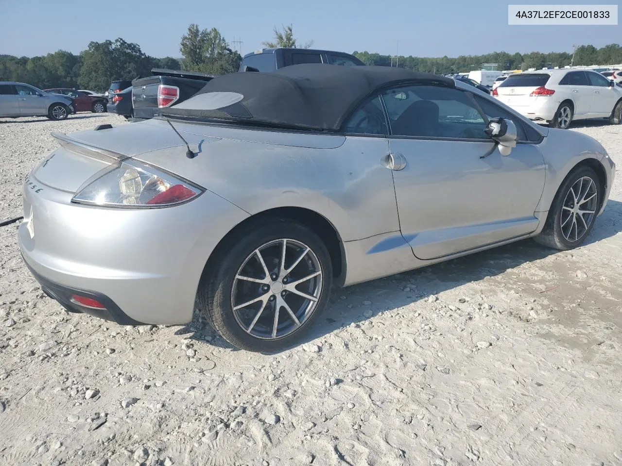 2012 Mitsubishi Eclipse Spyder Gs VIN: 4A37L2EF2CE001833 Lot: 74472664