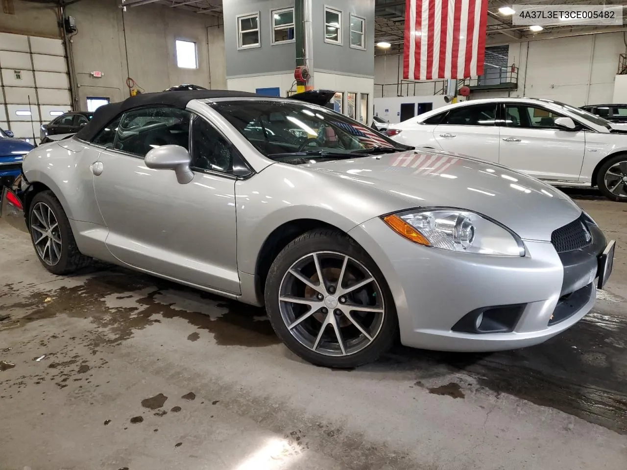 2012 Mitsubishi Eclipse Spyder Gt VIN: 4A37L3ET3CE005482 Lot: 78828534