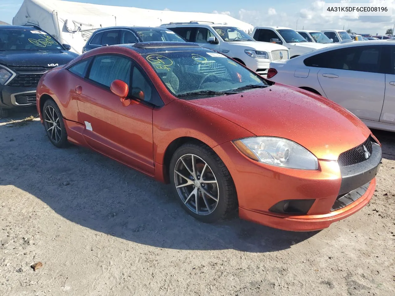 2012 Mitsubishi Eclipse Gs Sport VIN: 4A31K5DF6CE008196 Lot: 80072404