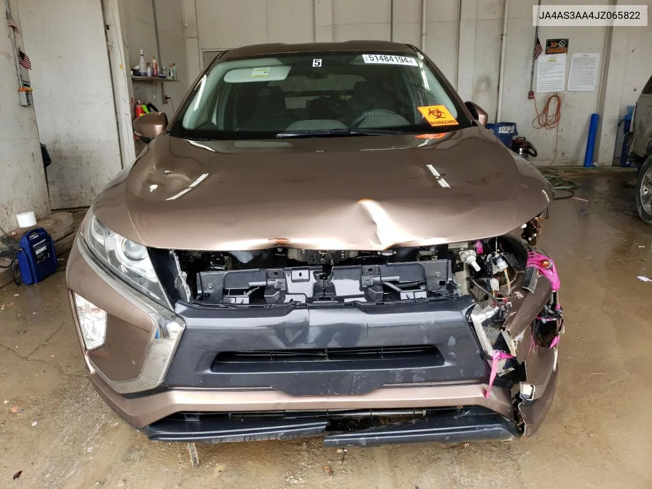 2018 Mitsubishi Eclipse Cross Es VIN: JA4AS3AA4JZ065822 Lot: 51484194