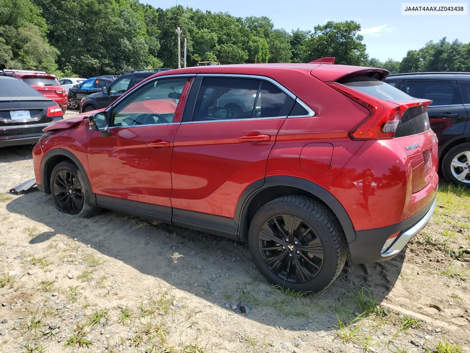 2018 Mitsubishi Eclipse Cross Le VIN: JA4AT4AAXJZ043438 Lot: 64493694