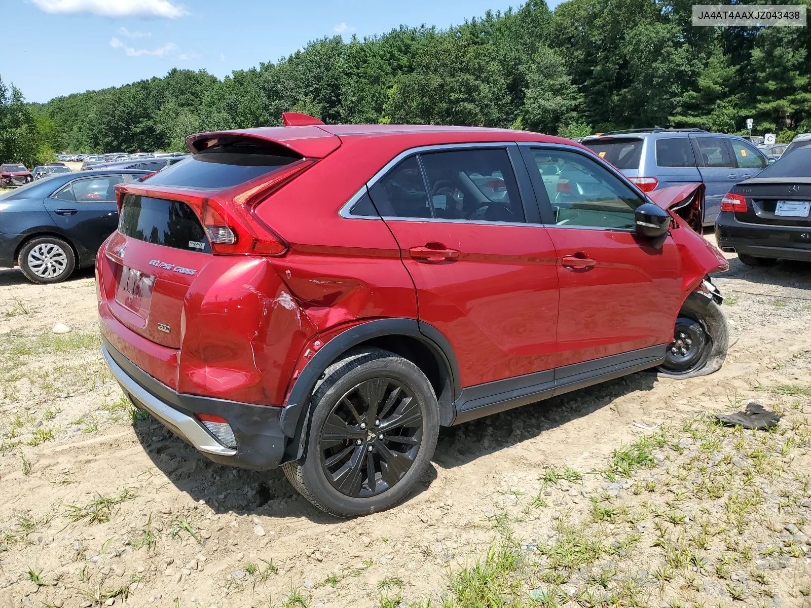 2018 Mitsubishi Eclipse Cross Le VIN: JA4AT4AAXJZ043438 Lot: 64493694